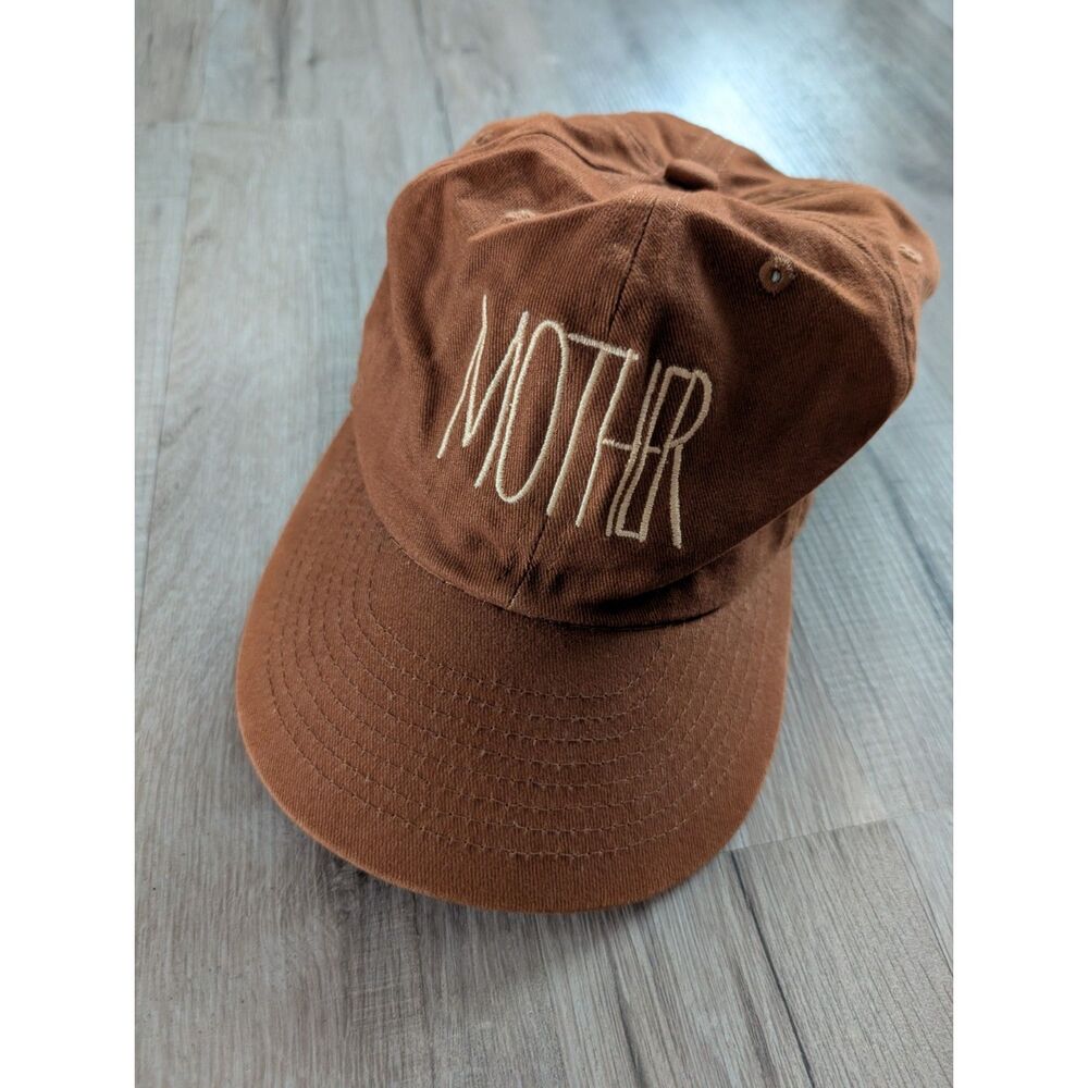 Weld MFG Mother Embroidered Hat Rust Brown (C2)